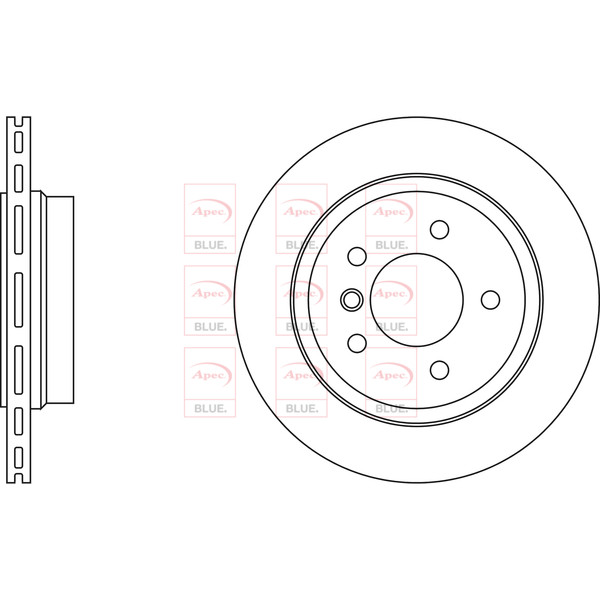 BRAKE DISC (REAR) (SINGLE) image
