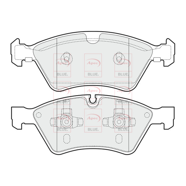 BRAKE PADS (FRONT) (R90) image