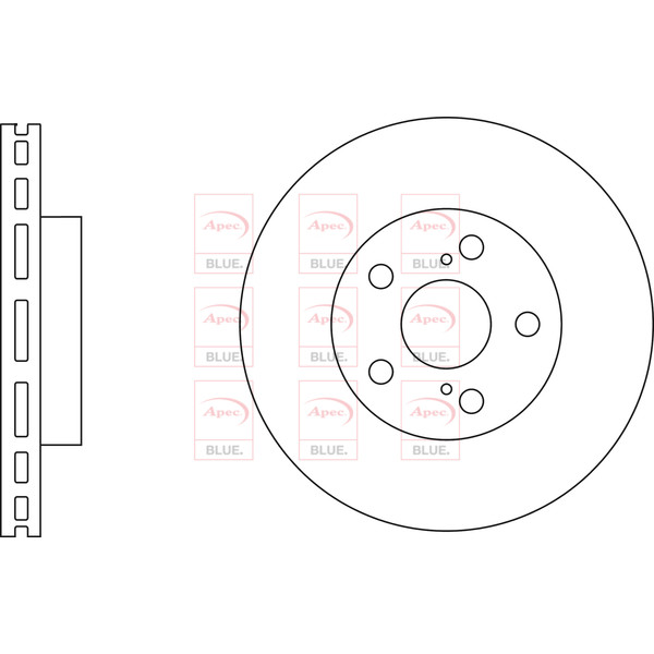 BRAKE DISC (FRONT) (SINGLE) image