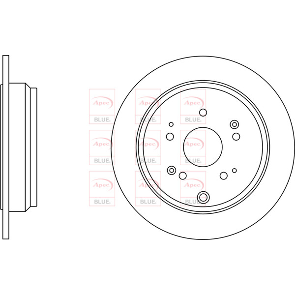 BRAKE DISC (REAR) (SINGLE) image