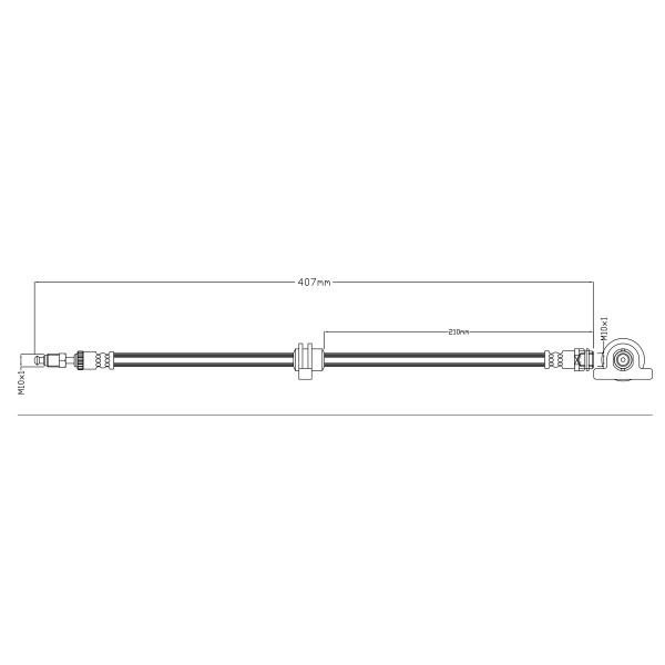 BRAKE HOSE (FRONT) - MINI image