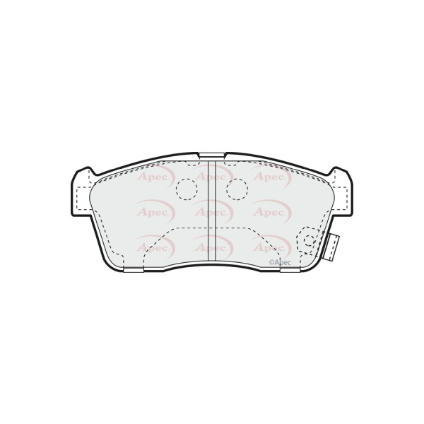 APEC BRAKE PADS (FRONT) (R90) image