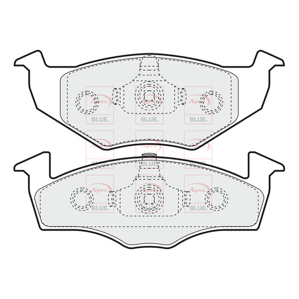 BRAKE PADS (FRONT) (R90) image