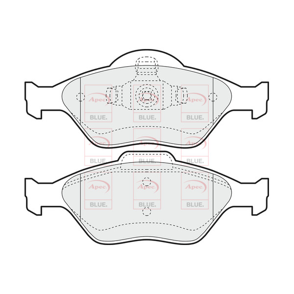 BRAKE PADS (FRONT) (R90) image