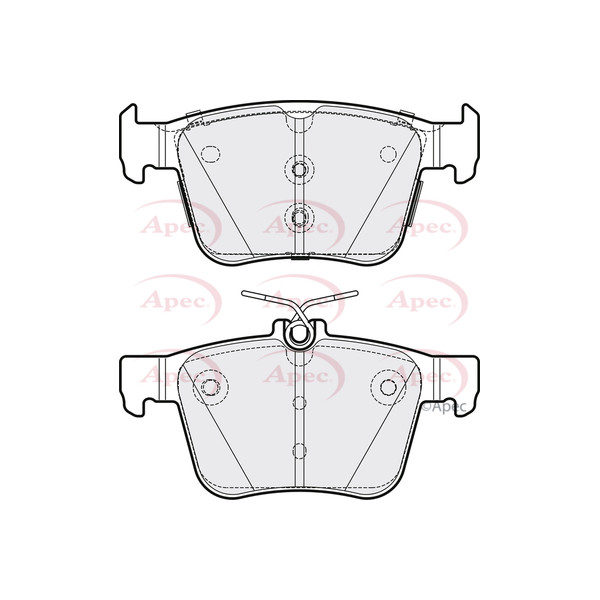 APEC BRAKE PADS (REAR) (R90) image
