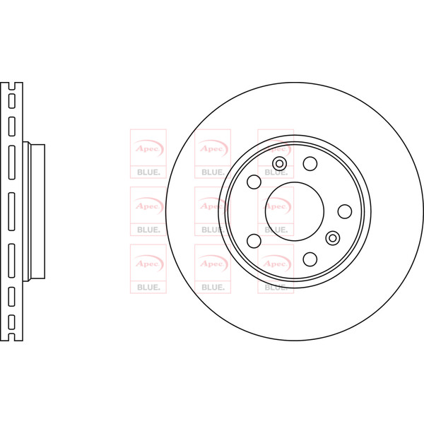 BRAKE DISC (FRONT) (SINGLE) image
