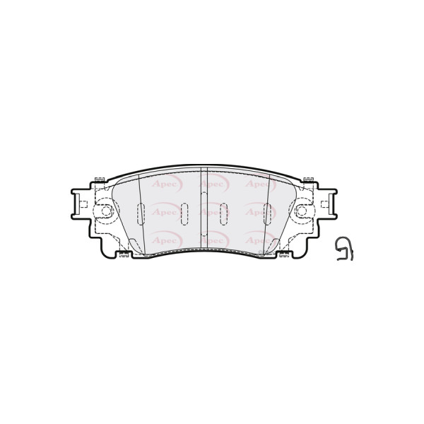 APEC BRAKE PADS (REAR) (R90) image