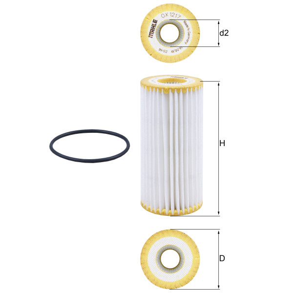 OIL FILTER - ELEMENT image