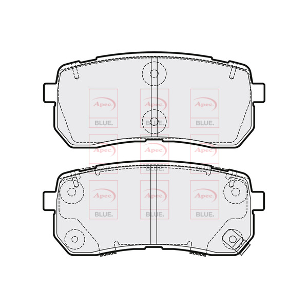 BRAKE PADS (REAR) (R90) image