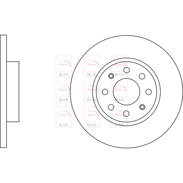 BRAKE DISC (FRONT) (SINGLE) image