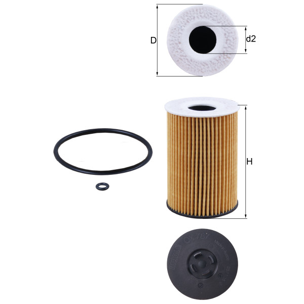 OIL FILTER - ELEMENT image