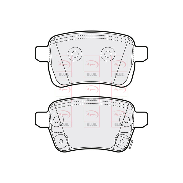 BRAKE PADS (REAR) (R90) image
