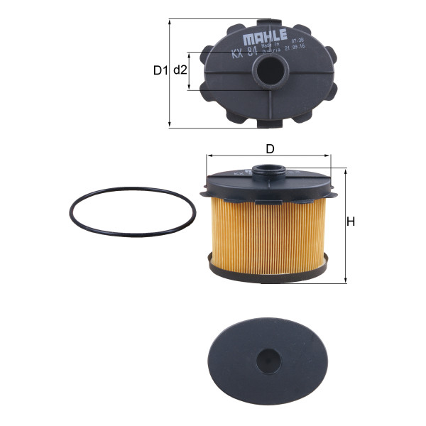 FUEL FILTER - ELEMENT image