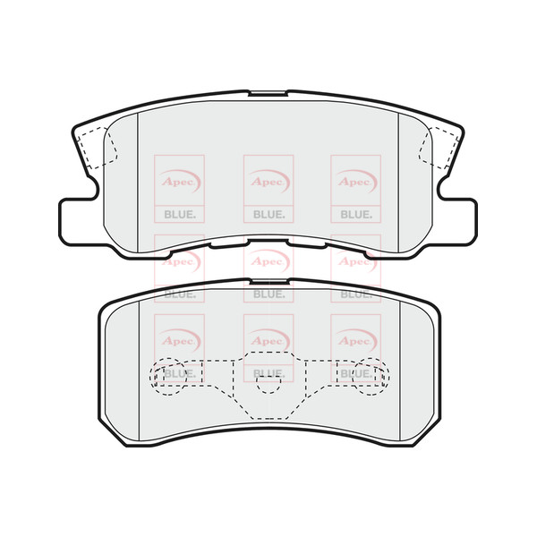 BRAKE PADS (REAR) (R90) image