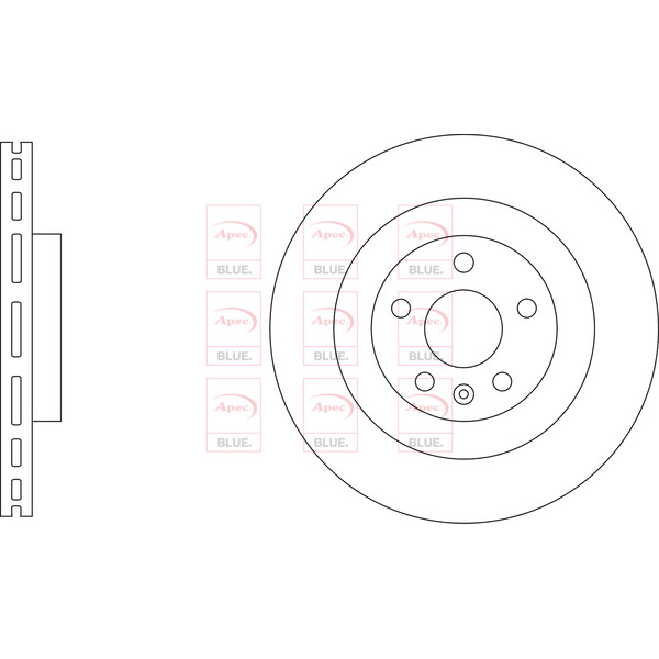 BRAKE DISC (REAR) (SINGLE) image