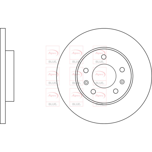 BRAKE DISC (REAR) (SINGLE) image