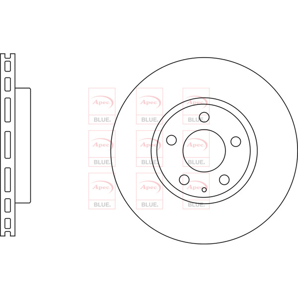BRAKE DISC (FRONT) (SINGLE) image