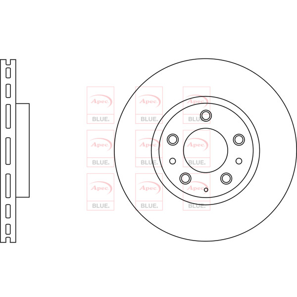 BRAKE DISC (FRONT) (SINGLE) image