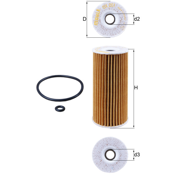 OIL FILTER - ELEMENT image