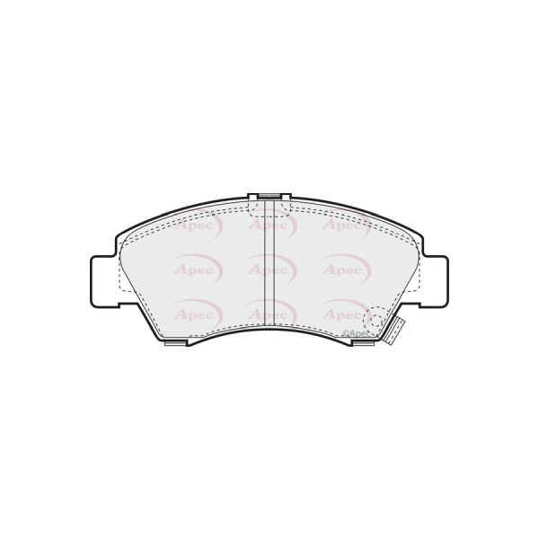APEC BRAKE PADS (FRONT) (R90) image