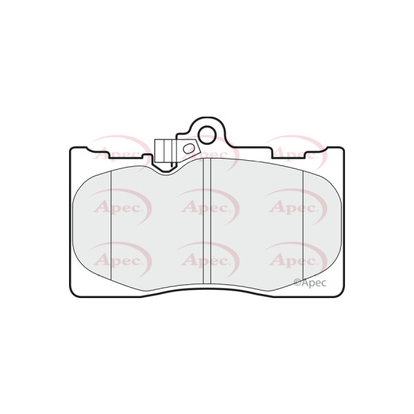 APEC BRAKE PADS (FRONT) (R90) image