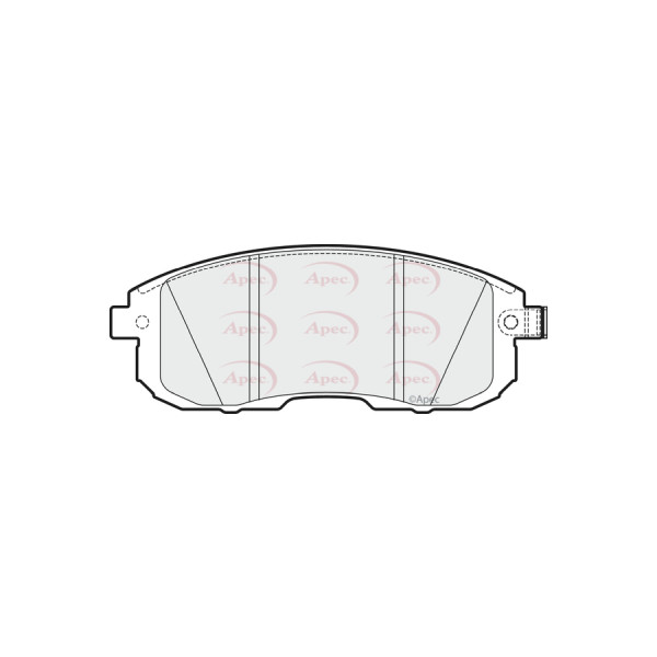 APEC BRAKE PADS (FRONT) (R90) image