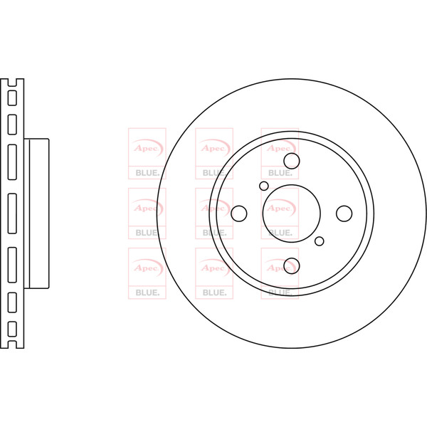 BRAKE DISC (FRONT) (SINGLE) image