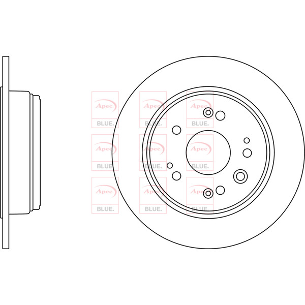 BRAKE DISC (REAR) (SINGLE) image