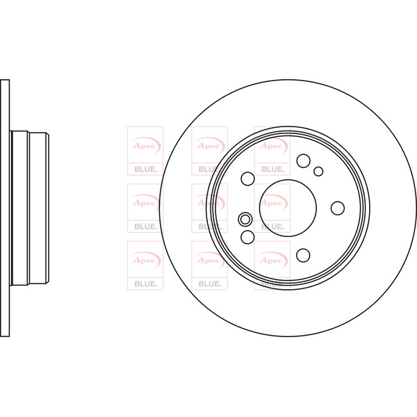BRAKE DISC (REAR) (SINGLE) image