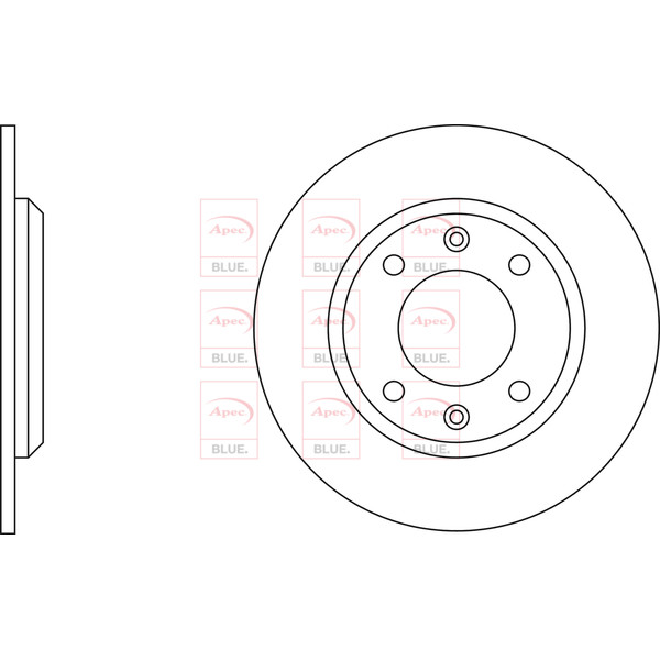 BRAKE DISC (REAR) (SINGLE) image
