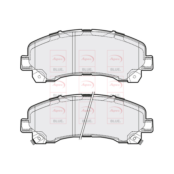 BRAKE PADS (FRONT) (R90) image