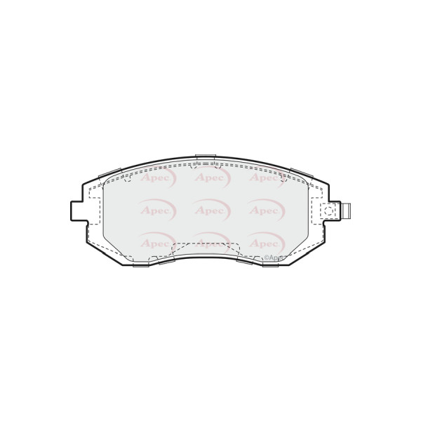 APEC BRAKE PADS (FRONT) (R90) image