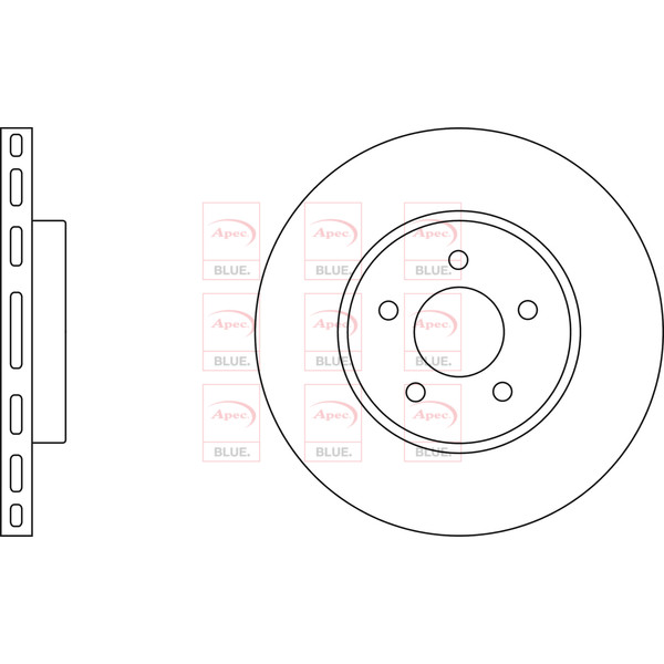 BRAKE DISC (FRONT) (SINGLE) image