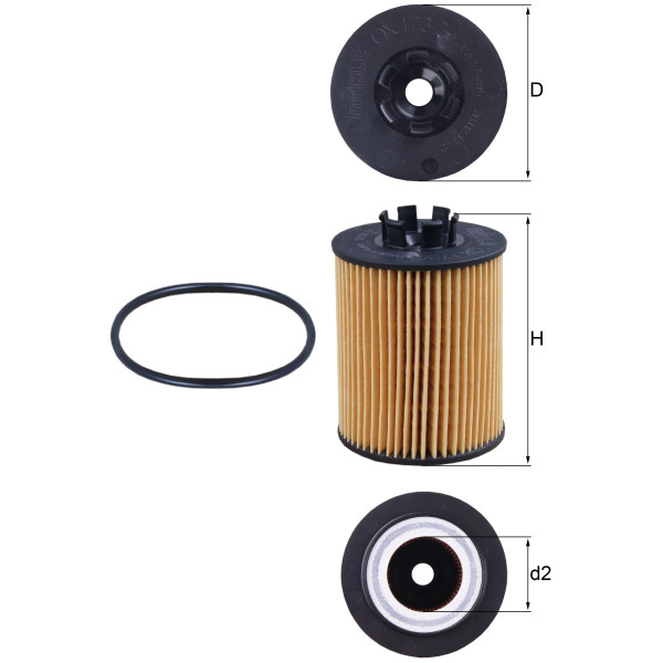 OIL FILTER - ELEMENT image