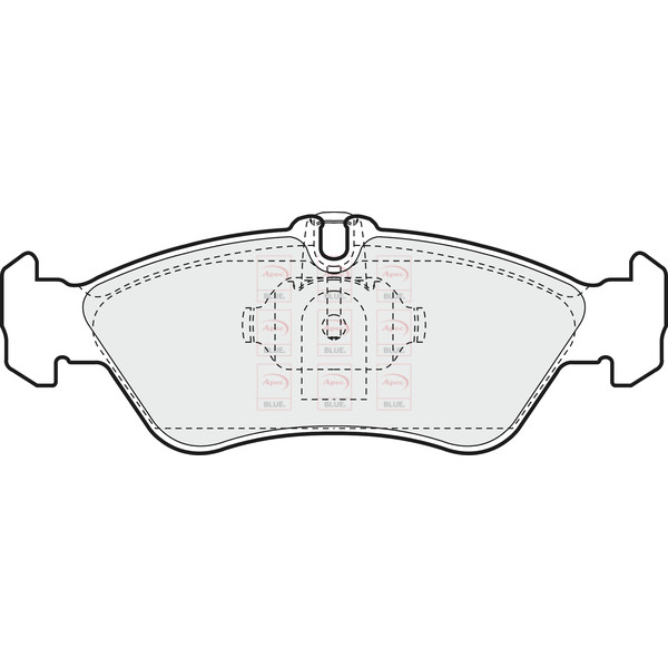 BRAKE PADS (REAR) (R90) image