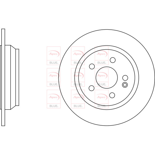 BRAKE DISC (REAR) (SINGLE) image