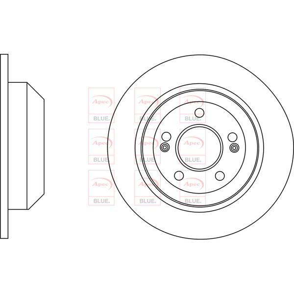BRAKE DISC (REAR) (SINGLE) image