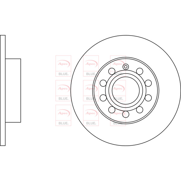 BRAKE DISC (REAR) (SINGLE) image