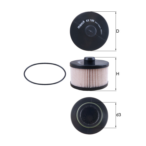 FUEL FILTER - ELEMENT image