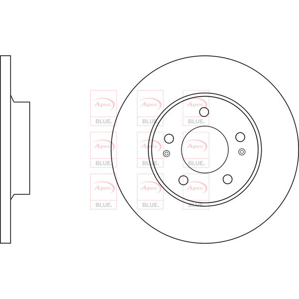 BRAKE DISC (REAR) (SINGLE) image