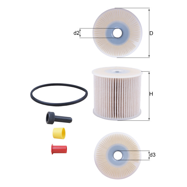 FUEL FILTER - ELEMENT image