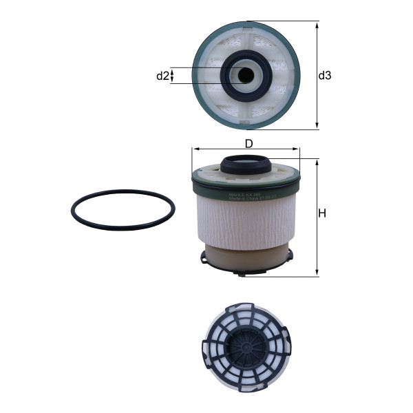 FUEL FILTER - ELEMENT image
