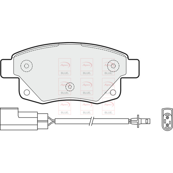 BRAKE PADS (REAR) (R90) image