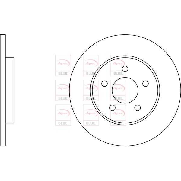 BRAKE DISC (REAR) (SINGLE) image
