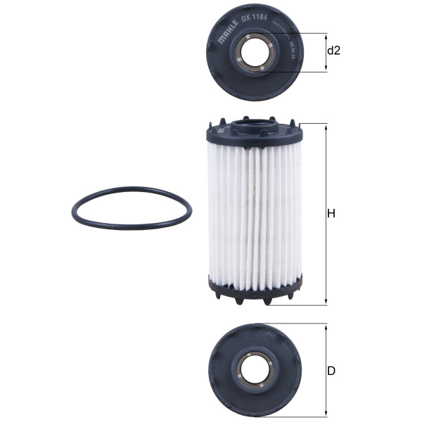 OIL FILTER - ELEMENT image