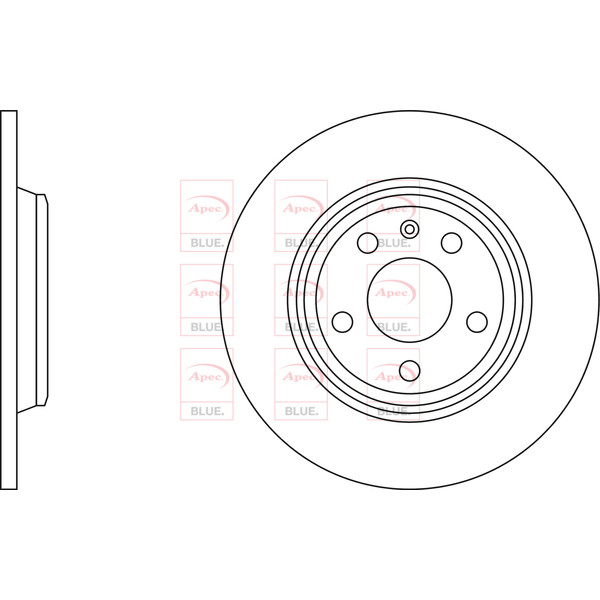 BRAKE DISC (REAR) (SINGLE) image