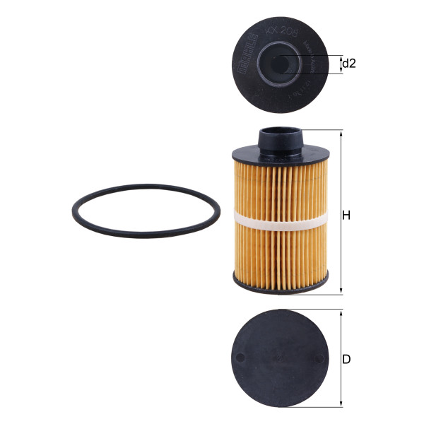 FUEL FILTER - ELEMENT image