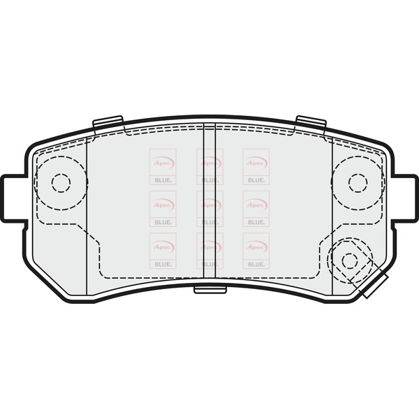 BRAKE PADS (REAR) (R90) image