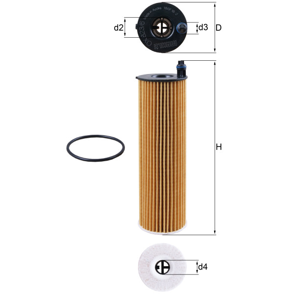 OIL FILTER - ELEMENT image