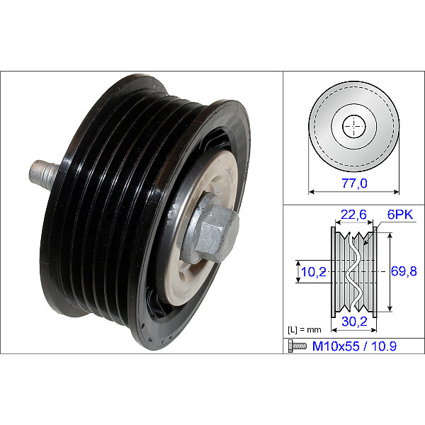 ABDS DEFLECTION PULLEY image